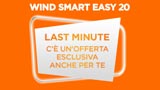 Wind Smart 9 Easy 20 con minuti illimitati e 20GB 4G a 9€