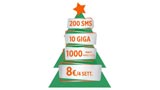 1000 minuti e 10 GB a 8 euro con Smart Xmas Limited Edition di Wind